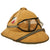 Original German WWII Service Worn First Model DAK Afrikakorps Sun Helmet with Eye Shields - size 57 Original Items