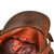 Original U.S. WWII Army Air Force Officer Crusher Cap With Rear Chin Strap - Size 7 Original Items