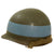 Original U.S. WWII Late War US Navy Beach Battalion NBB Painted McCord Rear Seam Swivel Bale M1 Helmet with Seaman Liner Original Items