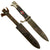 Original German WWII 1940 Dated Late Pattern HJ Knife by Anton Wingen Jr. with Scabbard - RZM M7/51/40 Original Items