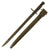 Original U.S. WWI P1913 Enfield Rifle & Trench Gun Bayonet by Remington with Scarce First Pattern M1917 Maxim Patent Scabbard - Dated 1917 Original Items