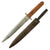 Original WWI Austro-Hungarian Fighting Knife with Steel Scabbard & Belt Loop Original Items