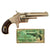 Original Excellent U.S. Smith & Wesson Model 1 3rd Issue Nickel-Plated Presentation Revolver with Sealed 100 Rd. Box of Cartridges - Matching Serial 45553 Original Items