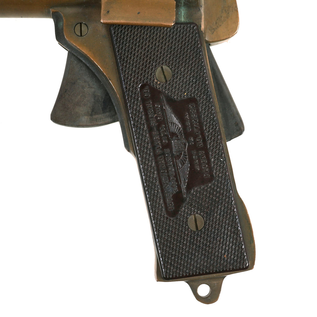 Original U.S. WWII Brass M2 Pyrotechnic Pistol by International Flare ...