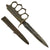 Original U.S. WWI Model 1918 Mark I Trench Knife by L. F. & C. with Correct Steel Scabbard Original Items