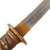 Original Japanese WWII Type 98 Shin-Gunto Katana Sword by NAGAMURA KIYONOBU with Leather Covered Aluminum Scabbard