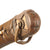 Original Japanese WWII Type 98 Shin-Gunto Katana Sword by NAGAMURA KIYONOBU with Leather Covered Aluminum Scabbard