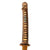 Original Japanese WWII Type 98 Shin-Gunto Katana Sword by NAGAMURA KIYONOBU with Leather Covered Aluminum Scabbard