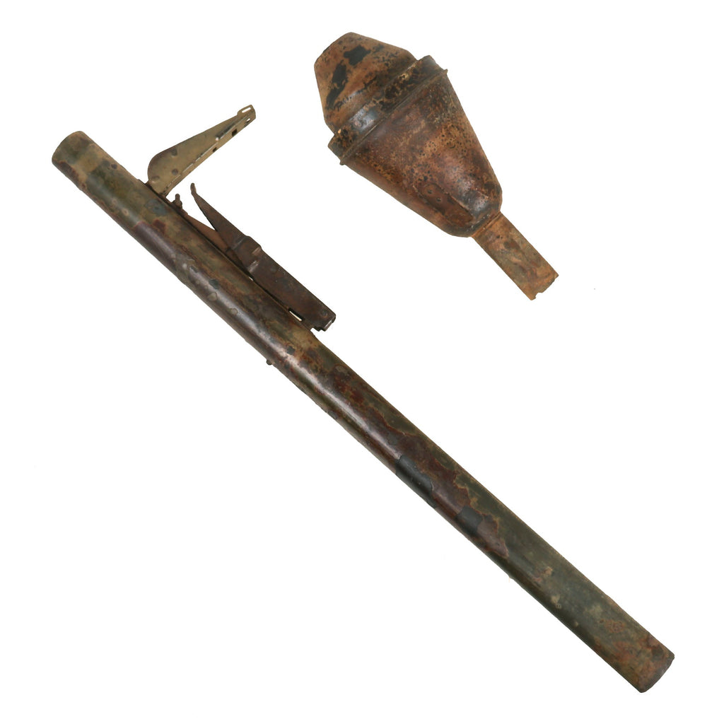 Original German WWII Inert Panzerfaust 60 Anti-Tank Rocket with Launch ...