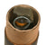 Original U.S. WWII Inert MkII Pineapple Grenade by OKK with Yellow Ring & M10A3 Fuze in Original Tube Original Items