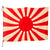 Original Imperial Japanese WWII Rising Sun Flag Captured by 11th Airborne 1st Sergeant Michael J. Kerley - 127th Parachute Infantry Regiment - 46 x 60” Original Items
