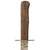 Original German WWII Luftwaffe Fallschirmjäger Fighting Knife with Boot Scabbard - Weimar Eagle 6 Marked Original Items