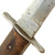 Original German WWII Luftwaffe Fallschirmjäger Fighting Knife with Boot Scabbard - Weimar Eagle 6 Marked Original Items