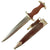Original German Early WWII SA Dagger by Eduard Wüsthof of Solingen with Scabbard and Hanger Original Items