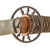Original 17th Century Early Edo Period Japanese Handmade Katana Sword with Figured Wood Scabbard
