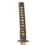 Original 17th Century Early Edo Period Japanese Handmade Katana Sword with Figured Wood Scabbard