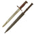 Original U.S. Banana Wars Model 1892 Krag Rifle Bayonet and 2nd Pattern Scabbard - Dated 1903 Original Items