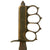 Original U.S. WWI Cut-Down Model 1918 Mark I Trench Knife by L. F. & C. with Matching Cut-Down Steel Scabbard Original Items