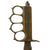 Original U.S. WWI Cut-Down Model 1918 Mark I Trench Knife by L. F. & C. with Matching Cut-Down Steel Scabbard Original Items