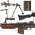 Original U.S. WWII Korean War BAR Browning M1918A2 Display Gun with Non-Firing Steel Receiver - ROT II Barrel Dated 7-52 Original Items