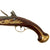 Original British 18th Century Flintlock Pistol by R. Wilson with Engraved Brass Mountings and Three Screw Lock - Circa 1745 Original Items