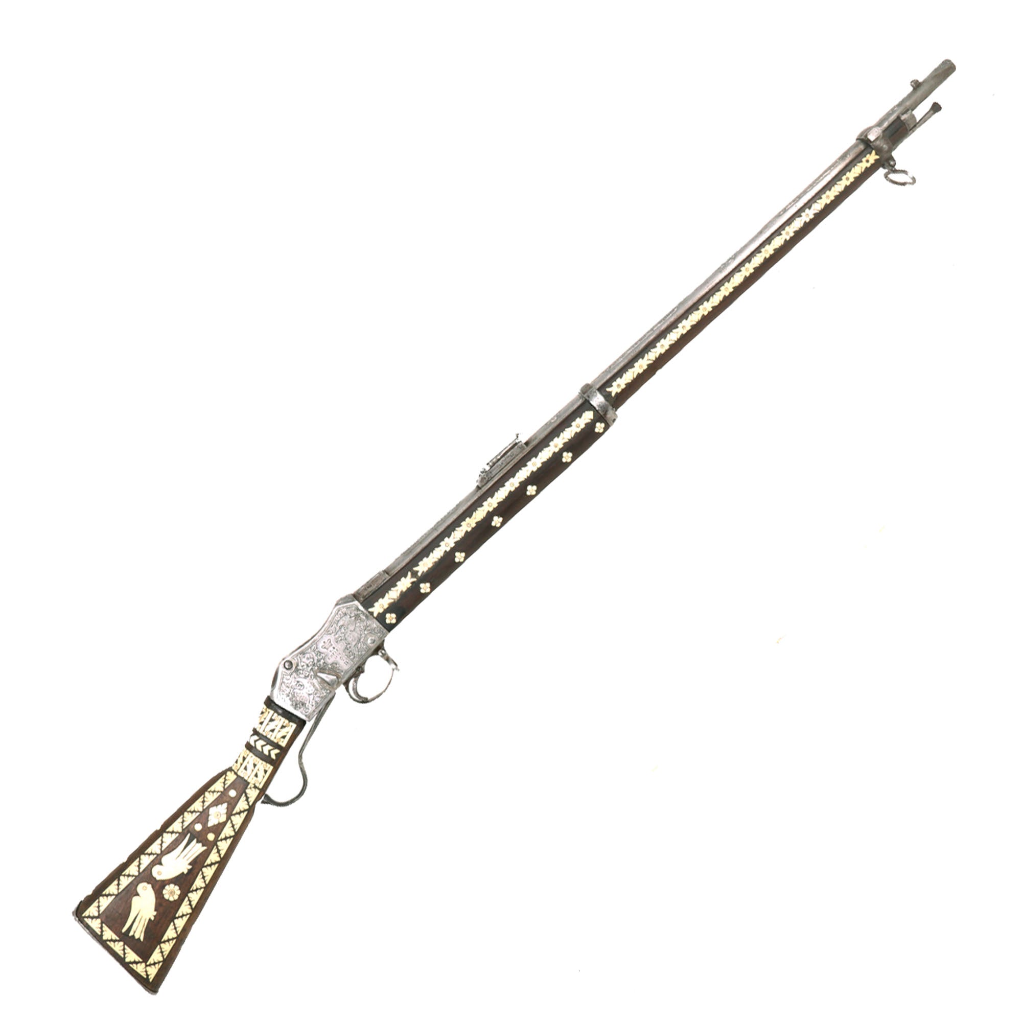 Original British P-1876 Martini-Henry MkII Rifle Dated 1878 with