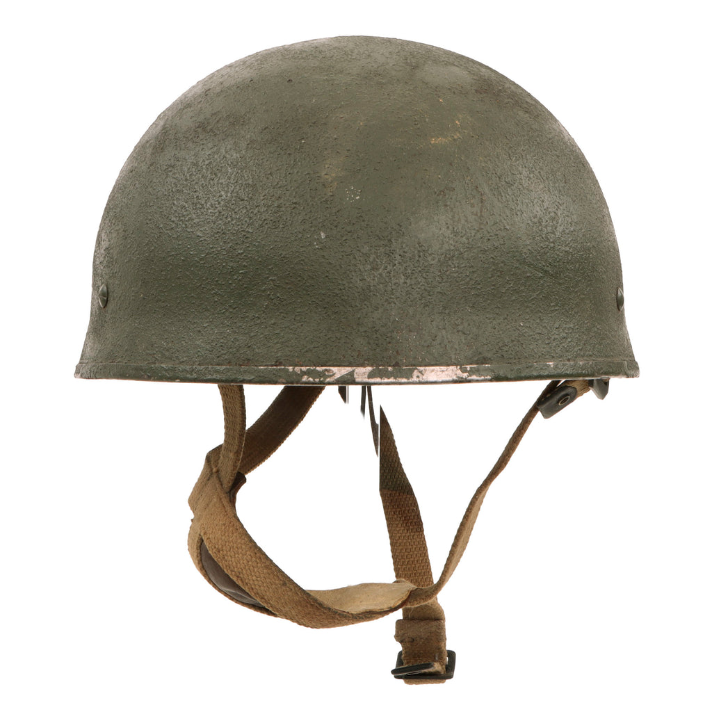 Original British Post-WWII MKII HSAT Paratrooper Helmet by BMB - Identical To WWII Issue Original Items