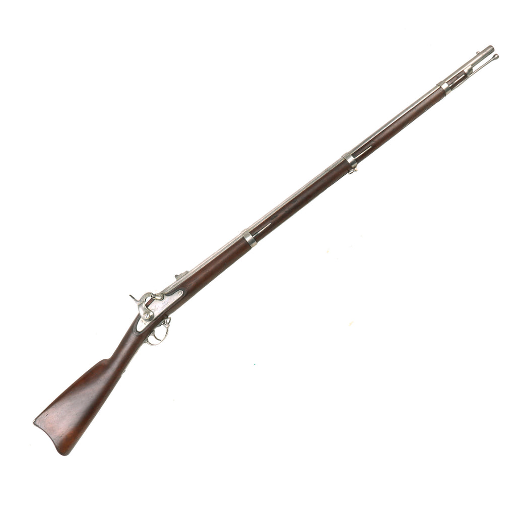 Original U.S. Civil War Springfield Model 1861 Contract Rifled Musket by Norwich Arms Co. - Dated 1863 Original Items