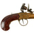 Original European Continental Brass Framed Flintlock Boxlock Vest Pistol with Safety - circa 1800 Original Items