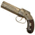 Original U.S. Allen & Thurber of Norwich 1837 Patent .31cal Percussion Pepperbox Revolver - Matching Serial 103 Original Items