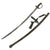 Original U.S Civil War M-1840 "Wrist Breaker" Heavy Cavalry Saber with Scabbard & Remnants of M1851 Saber Belt - Imported German Blade - Found Near Gettysburg Original Items