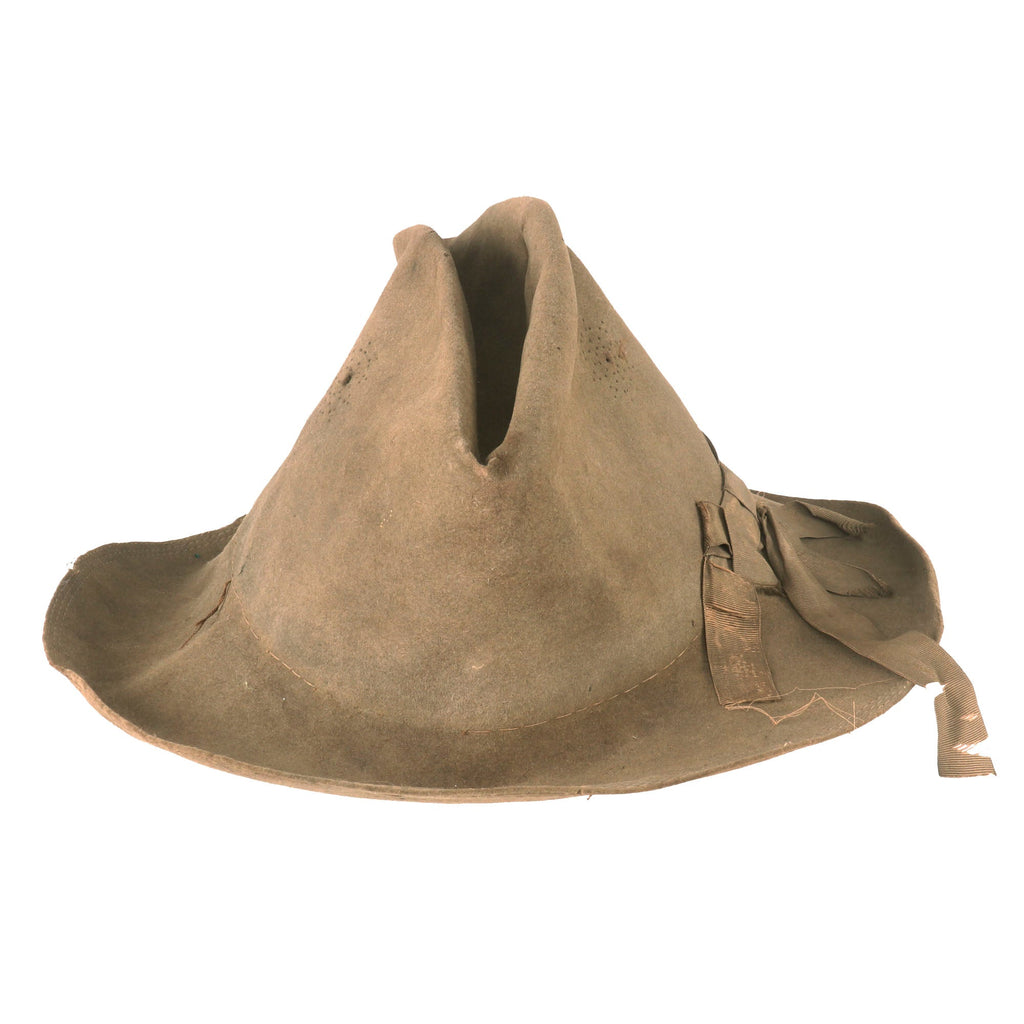 Original U.S. Indian Wars Spanish-American War Model 1883 - 1889 Campaign Hat - Snowflake Vents Original Items