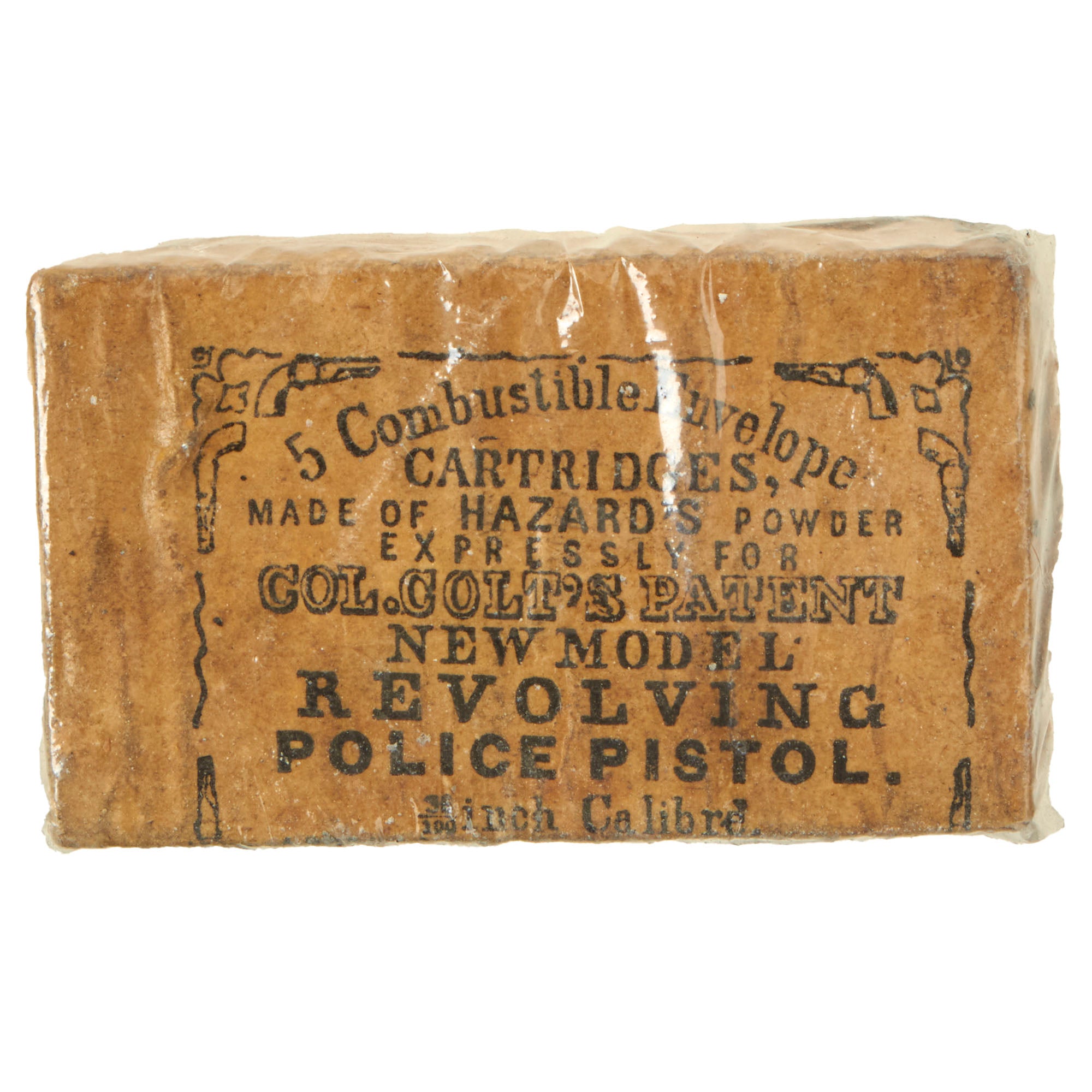 Original U.S. Civil War Pack of (5) “Hazard's” Colt's Patent New