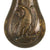 Original U.S. Civil War Brass Small Federal Eagle Pocket Revolver Powder Flask Original Items