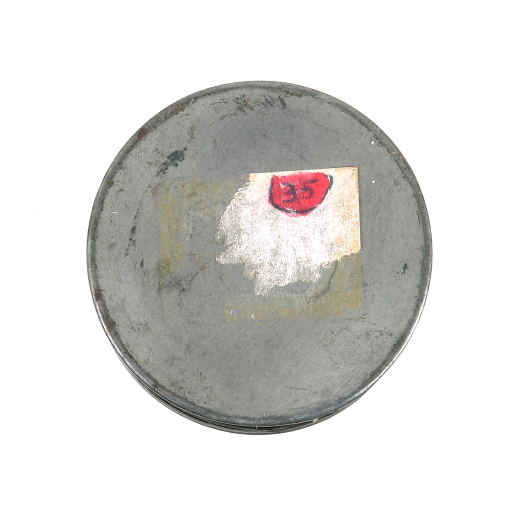 Original U.S. Civil War Tin of 250 Hick’s Waterproof U.S. Musket Percu ...