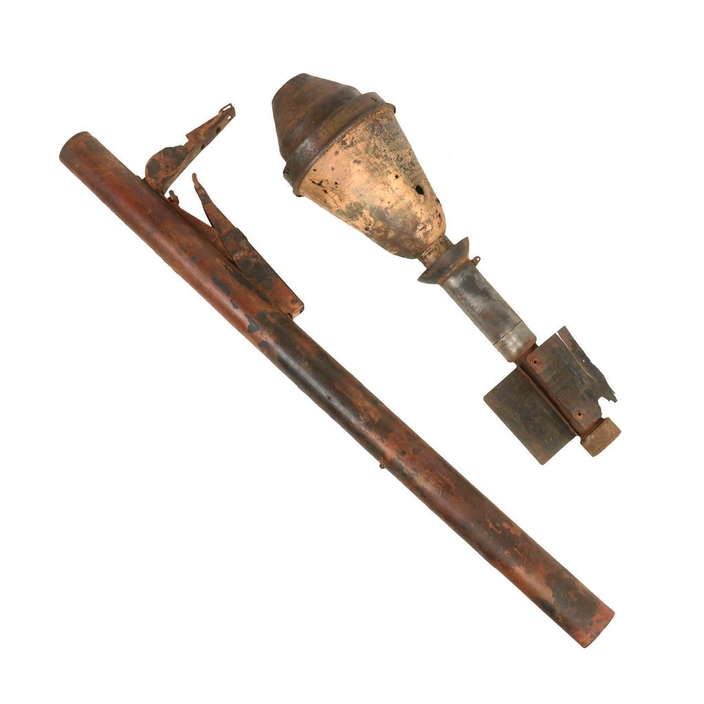 Original German WWII Inert Panzerfaust 100 Anti-Tank Rocket with Launc ...