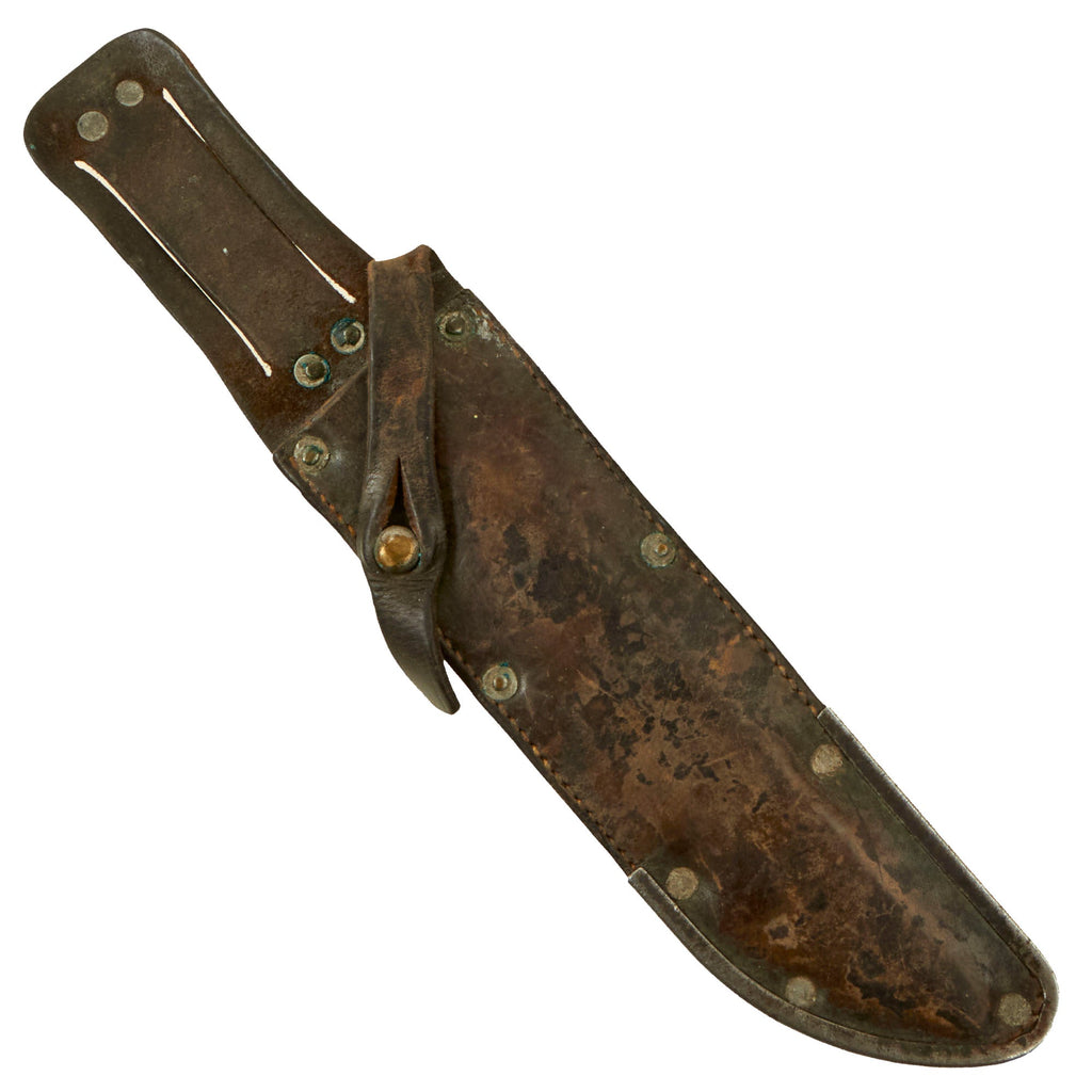 Original Finnish WWII M39 Mosin Nagant Kulmala SK.Y Civil Guard Bayonet Scabbard Original Items