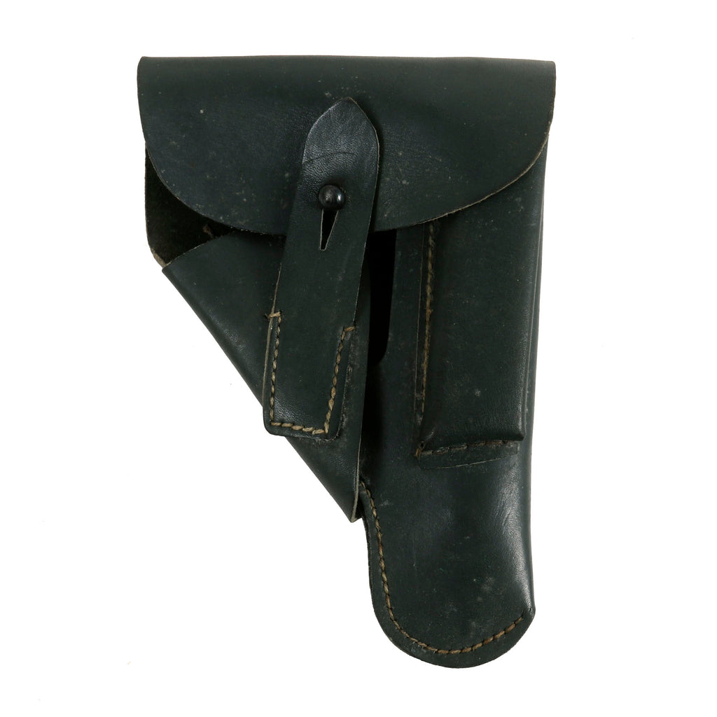 Original Italian WWII Beretta 34 Pistol Leather Holster Original Items