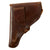 Original German WWII 1934 Mauser Brown Softshell Leather Holster Original Items