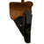 Original German WWII Walther P38 Black Leather Softshell Holster by Hans Römer - Pistole 38 Original Items