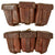 Original Imperial German WWI Pair of Mauser Triple Ammunition Pouches - 1915 Dated Original Items