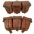 Original Imperial German WWI Pair of Mauser Triple Ammunition Pouches - 1915 Dated Original Items