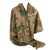 Original German WWII Zeltbahn Tent Quarter & Poncho in Splinter Pattern Reversible Camouflage Original Items