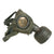 Original German WWII M38 Gas Mask With FE 41 Filter and Canister with Scarce Gas Cape Bag Original Items
