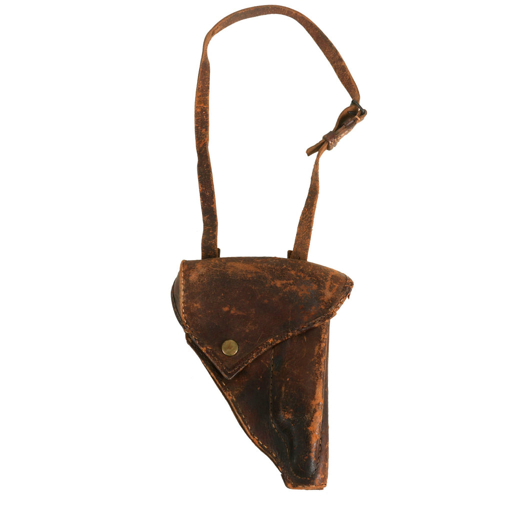 Original Japanese WWII Type 94 Nambu Holster with Shoulder Strap