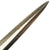 Original German WWII Unmarked Army Heer Officer Dagger with Scabbard - Sanitized Cross Guard Original Items