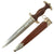 Original German WWII SA Dagger by Friedrich Herder Abr. Sohn with Scabbard - RZM M7/49 Original Items