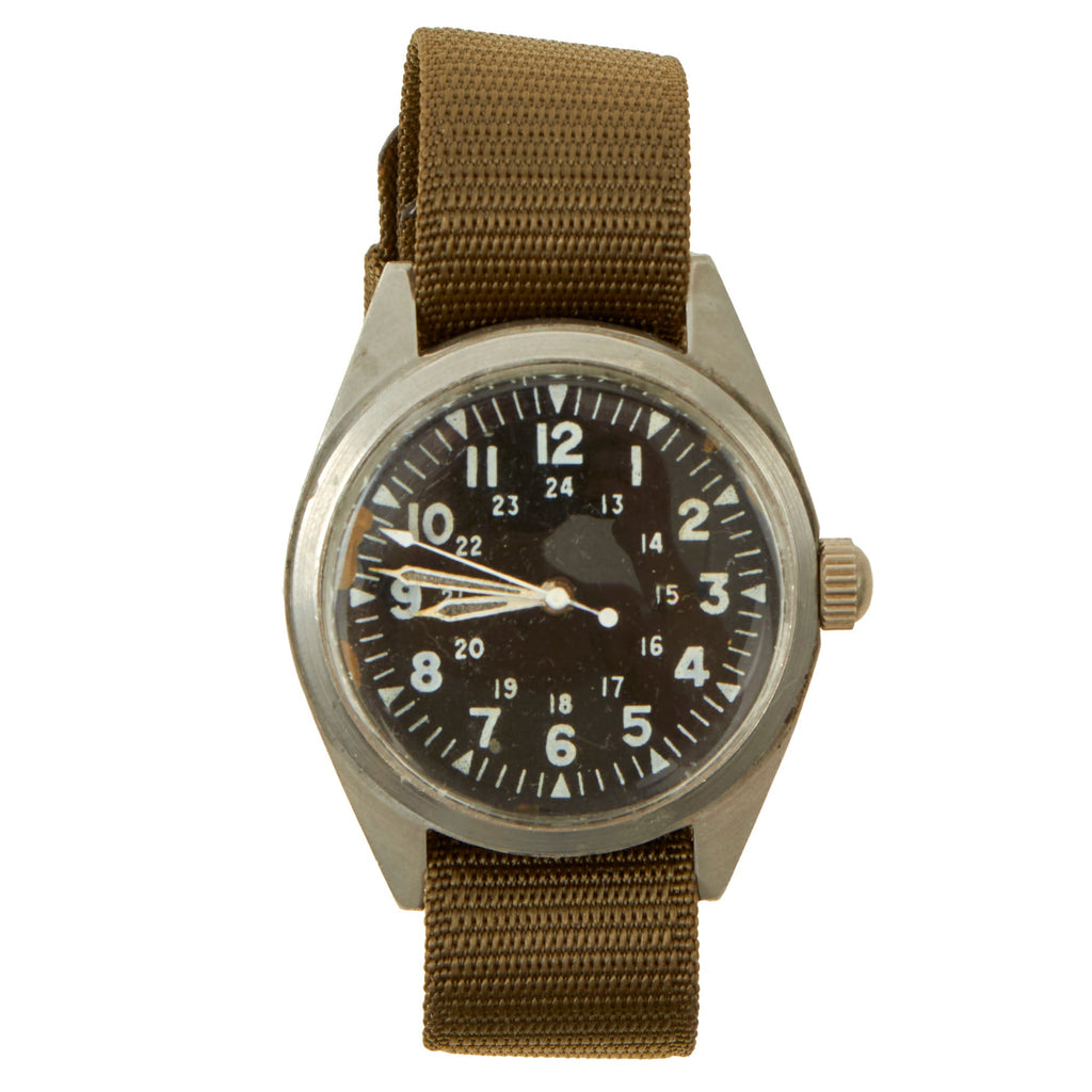 Original U.S. Vietnam War Functional Wristwatch - Dated December 1968 Original Items