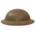 Original U.S. WWI M1917 1st Division Doughboy Helmet Shell With Painted Insignia - The Big Red One Original Items