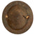 Original U.S. WWI M1917 1st Division Doughboy Helmet Shell With Painted Insignia - The Big Red One Original Items